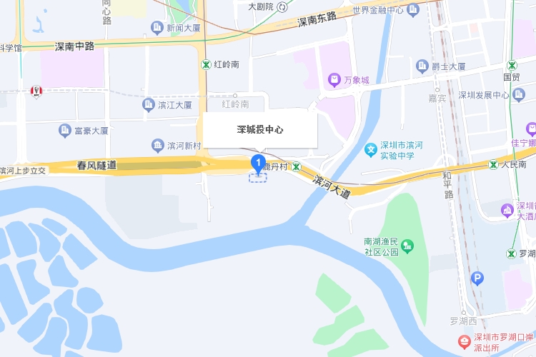 中国港能智慧能源集团有限公司香港深圳地图